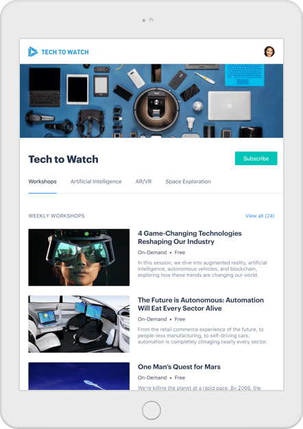 Host Modern Webinars