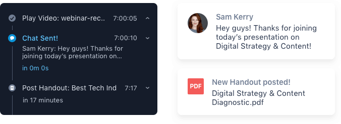 Host Modern Webinars